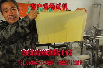 小型的豆腐皮機(jī)