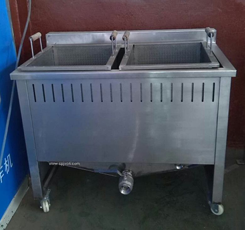 廠家直銷油炸單機(jī)、手動(dòng)出料油炸